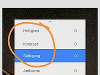 Helligkeit, Kontrast, Sättigung