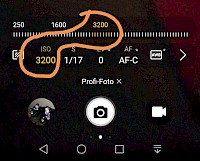 ISO-Einstellung